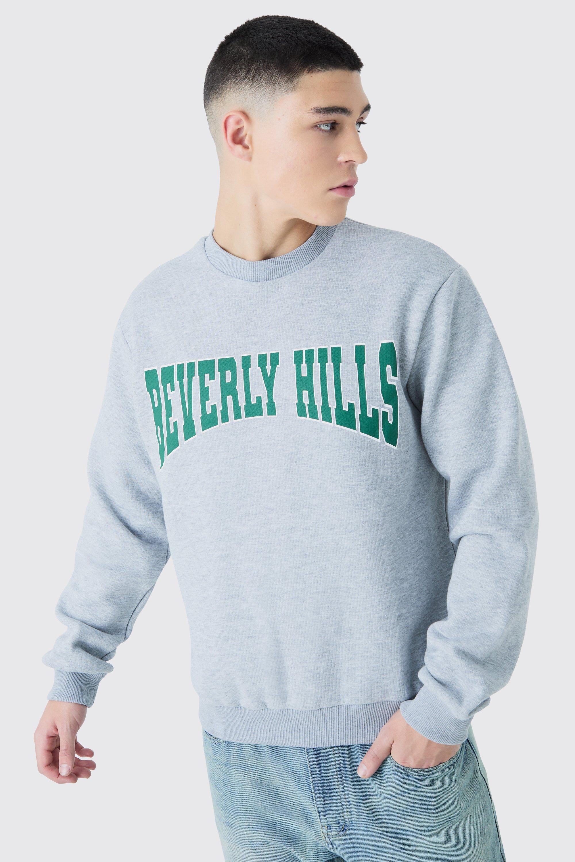 Grey varsity sweatshirt 2025